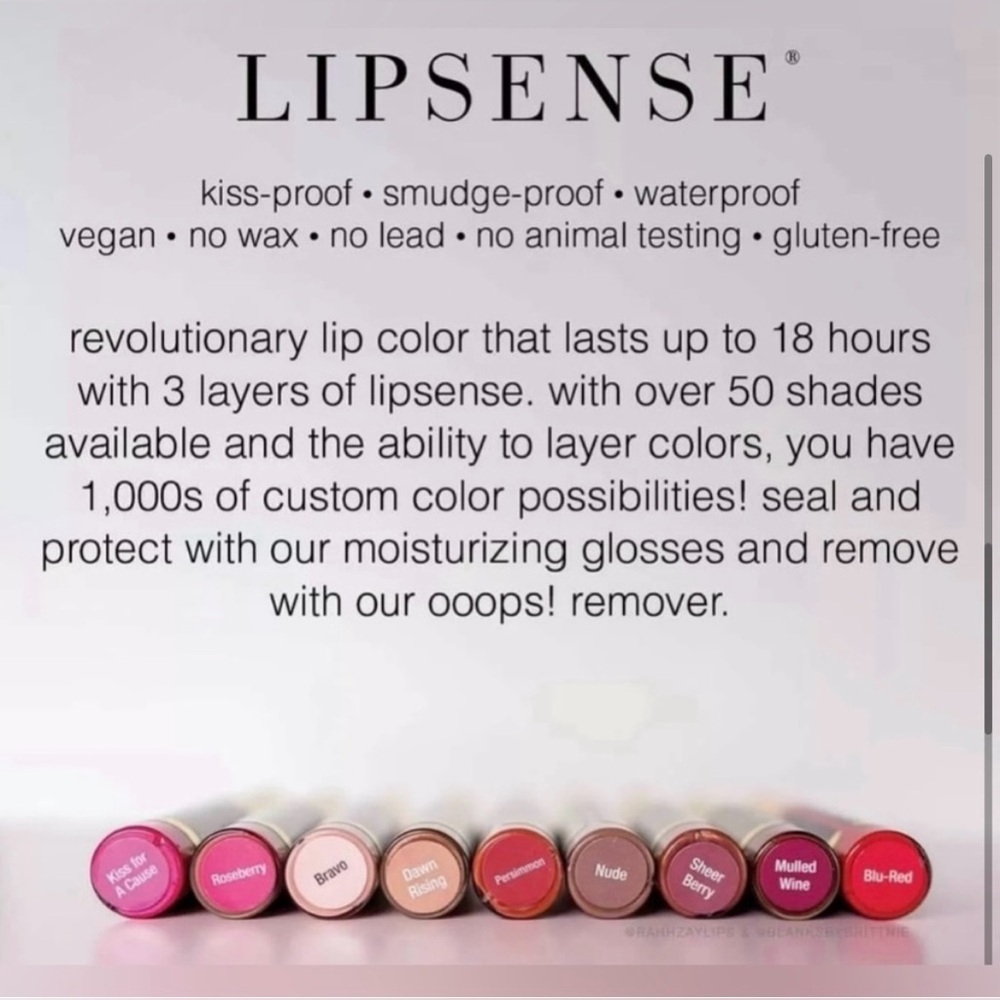 🌻 Lipsense Apple Cider Lip Color - Warm Peach Pink New Sealed - Picture 7 of 7